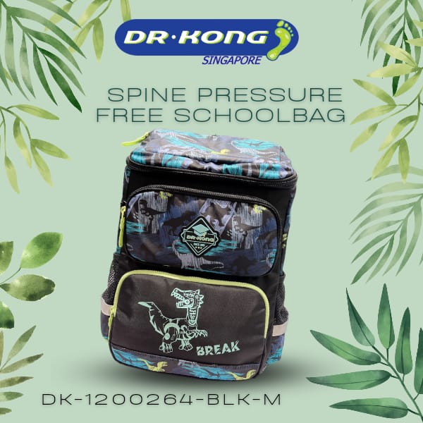 DR.KONG BACKPACKS M SIZE DK-1200264-BLK(RP : $119.90)