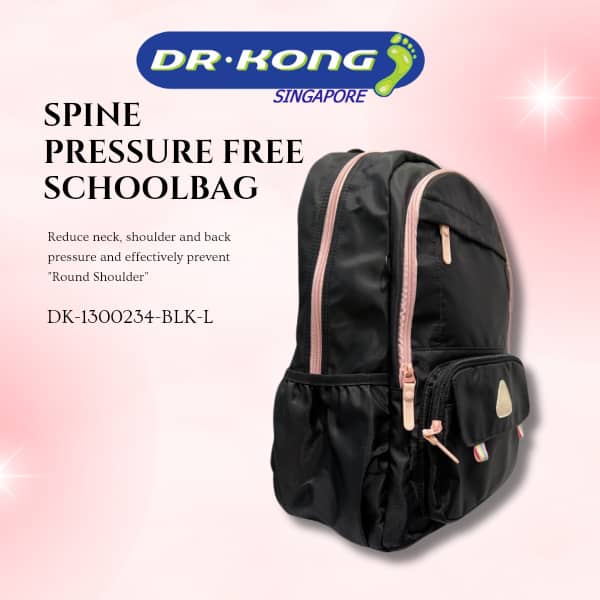 DR.KONG BACKPACKS L SIZE DK-1300234-BLK(RP : $119.90)