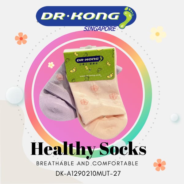 DR.KONG HEALTH SOCKS DK-A1290210-MUT-27(RP : $15.90)