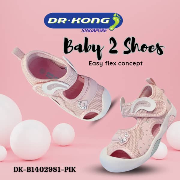 DR.KONG BABY 2 SANDALS DK-B1402981-PIK(RP : $99)