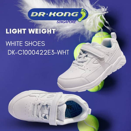 DR.KONG HEALTH SCHOOL SHOES (WHITE) DK-C1000422E3-WHT(RP : $129)