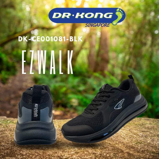 DR.KONG MEN'S EZWALK SNEAKERS DK-CE001081-BLK(RP : $199)