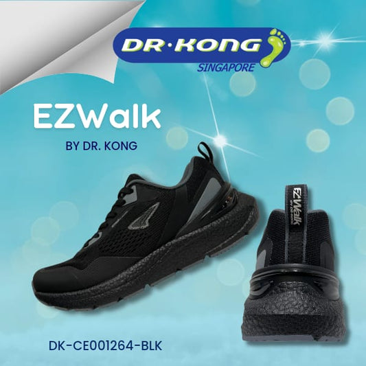 DR.KONG MEN'S EZWALK SNEAKERS DK-CE001264-BLK(RP : $189)