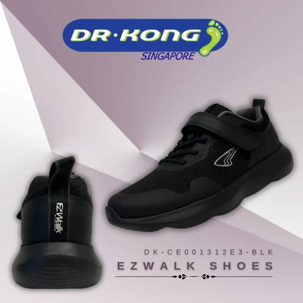DR.KONG MEN'S EZWALK SNEAKERS DK-CE001312E3-BLK(RP : $169)