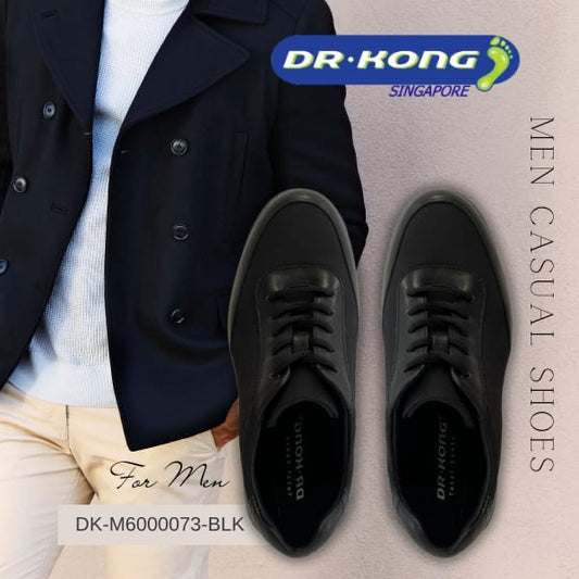 DR.KONG MEN'S COMFORT FORMAL SHOES DK-M6000073-BLK(RP : $239)