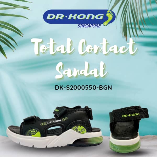 DR.KONG KIDS  TOTAL CONTACT SANDALS DK-S2000550-BGN(RP : $129)