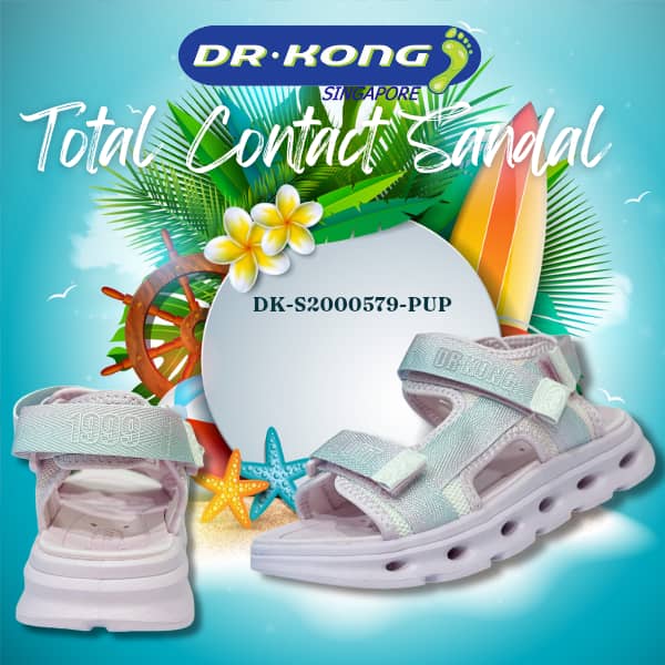 DR.KONG KIDS  TOTAL CONTACT SANDALS DK-S2000579-PUP(RP : $129)