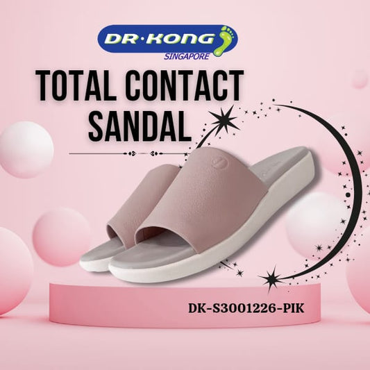 DR.KONG WOMEN TOTAL CONTACT SANDALS DK-S3001226-PIK(RP : $149)