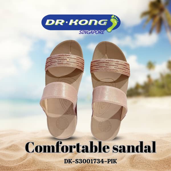 DR.KONG WOMEN TOTAL CONTACT SANDALS DK-S3001734-PIK(RP : $159)