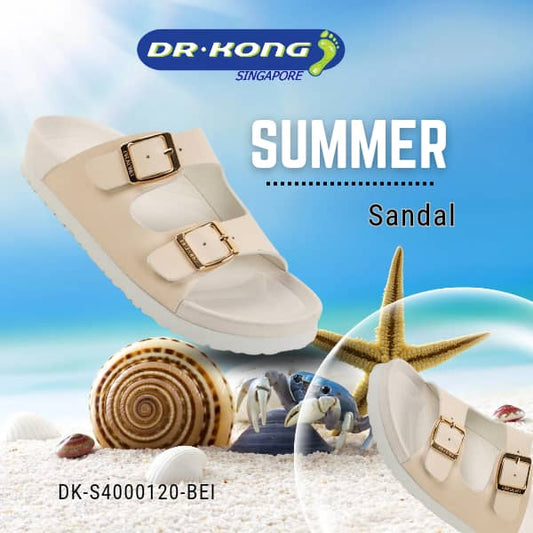 DR.KONG WOMEN SMART FOOTBED SANDALS DK-S4000120-BEI(RP : $149)