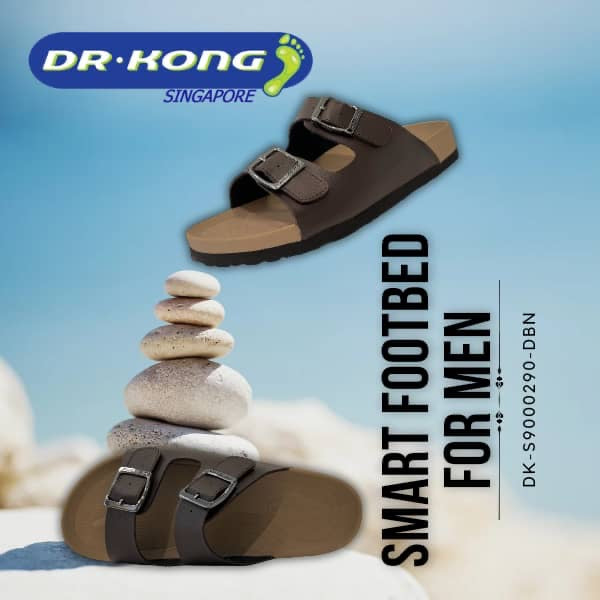 DR.KONG MEN'S TOTAL CONTACT SANDALS DK-S9000290-DBN(RP : $139)