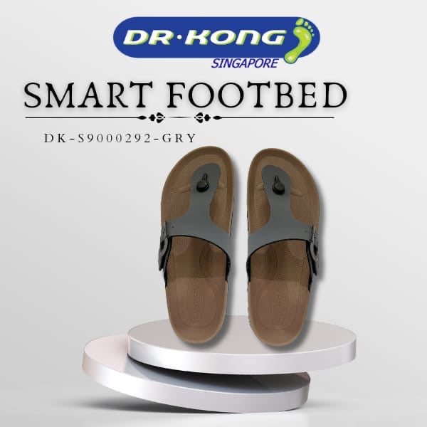 DR.KONG MEN'S TOTAL CONTACT SANDALS DK-S9000292-GRY(RP : $139)