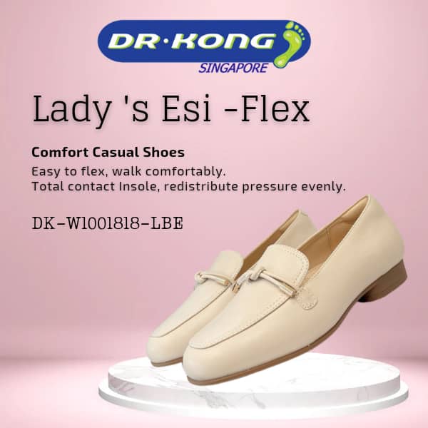 DR.KONG WOMEN COMFORT FLAT SHOES DK-W1001818-LBE(RP : $189)