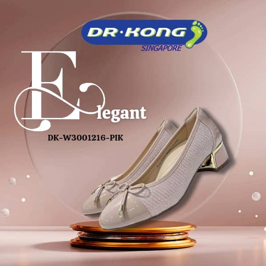 DR.KONG WOMEN COMFORT HEEL SHOES DK-W3001216-PIK(RP : $189)