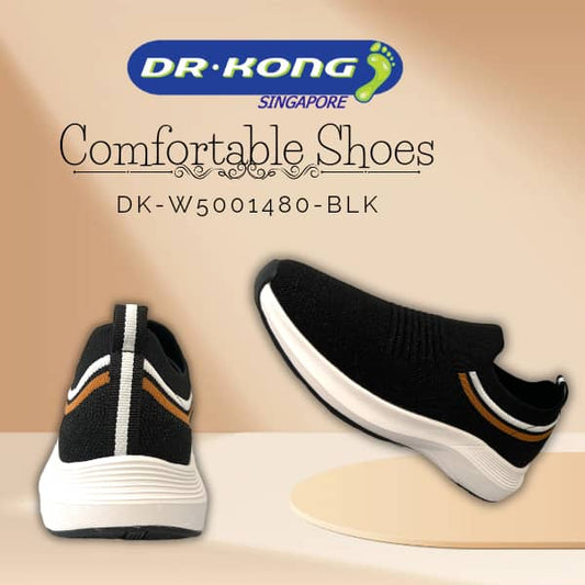 DR.KONG WOMEN COMFORT CASUAL SHOES DK-W5001480-BLK(RP : $159)