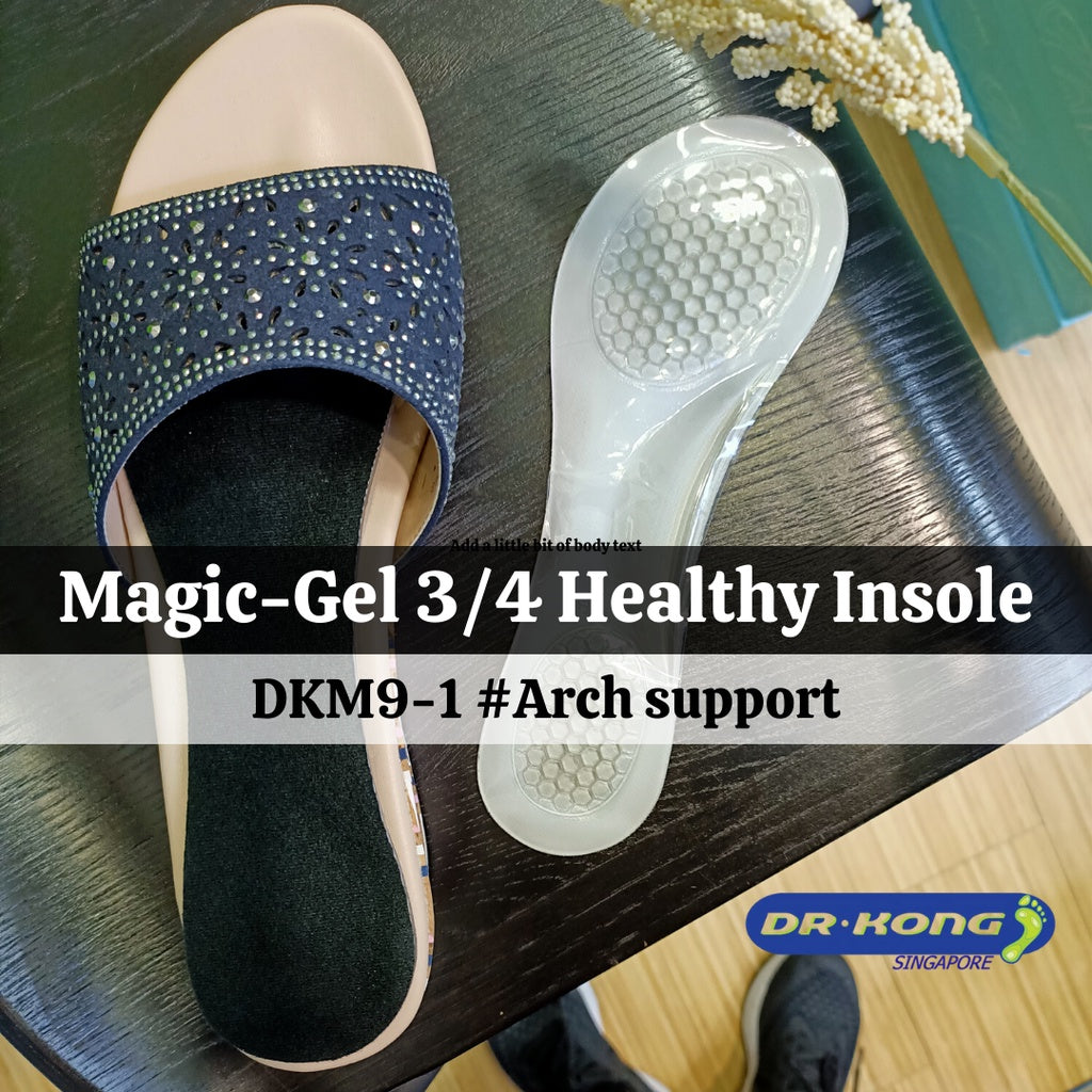 DR.KONG MAGIC-GEL 3/4 HEALTHY INSOLES DK-DKM9-1-F - FOOT CARE ACCESSORIES(RP : $19.90)