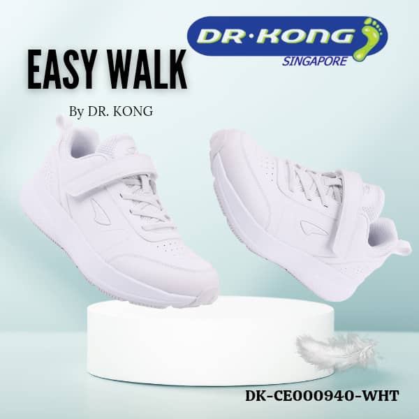 DR.KONG MEN'S  EZWALK SNEAKERS DK-CE000940-WHT(RP : $169)