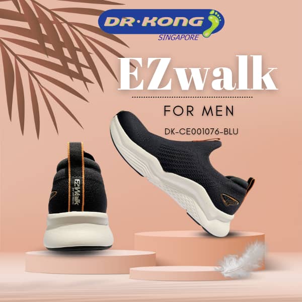 DR.KONG MEN'S EZWALK SNEAKERS DK-CE001076-BLU(RP : $189)