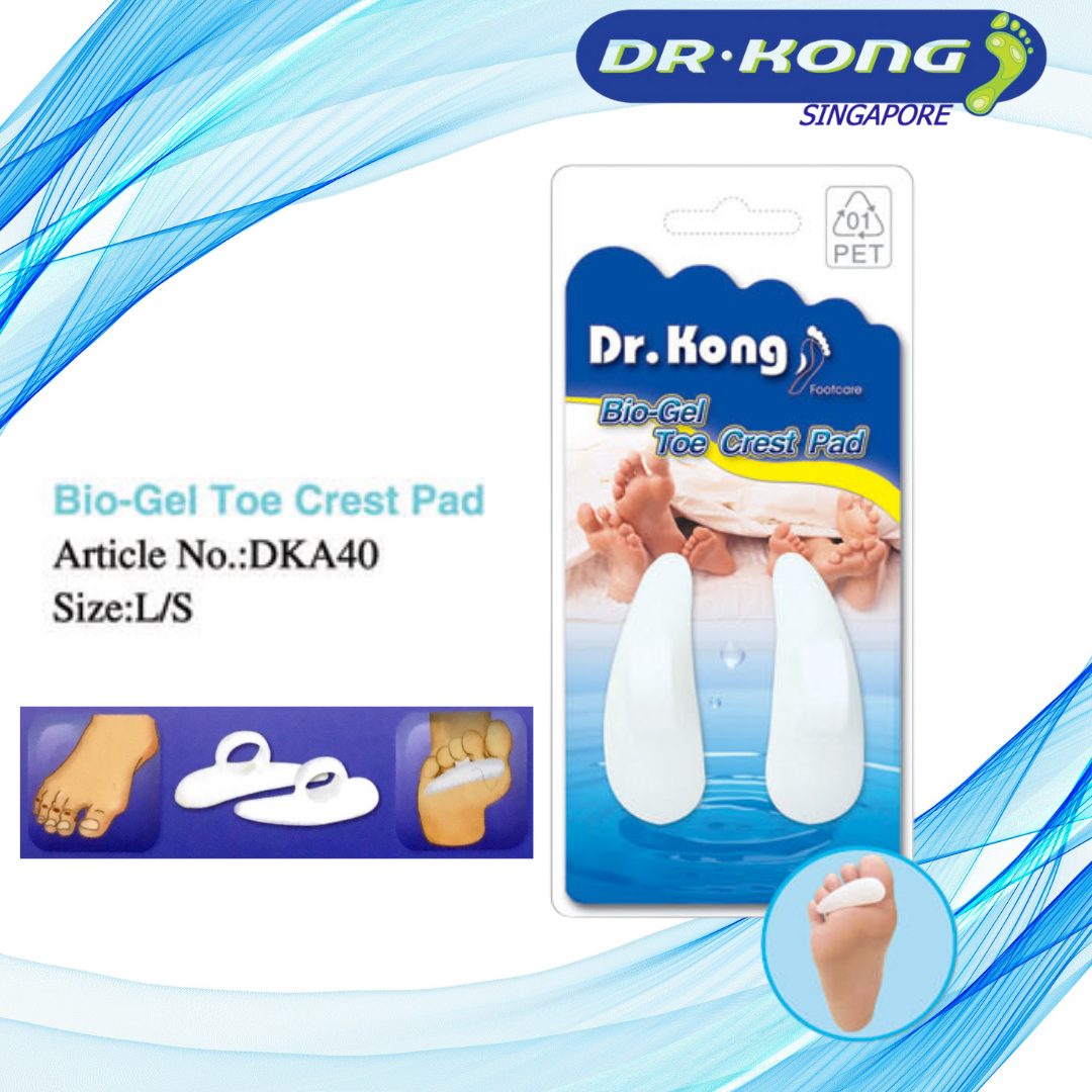 DR.KONG BIO-GEL TOE CREST PAD ACCESSORIES DK-DKA40(RP : $16.90)