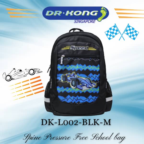 DR.KONG BACKPACKS M SIZE DK-L002-BLK(RP : $119.90)