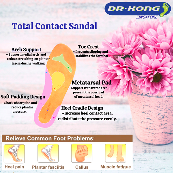 DR.KONG WOMEN TOTAL CONTACT SANDALS DK-S3001573-BEI(RP : $159)