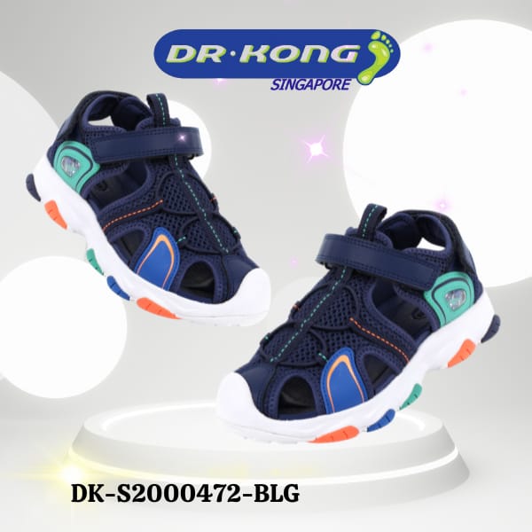 DR.KONG KIDS  TOTAL CONTACT SANDALS DK-S2000472-BLG(RP : $129)