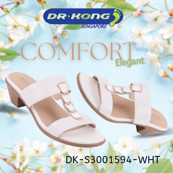 DR.KONG WOMEN TOTAL CONTACT SANDALS DK-S3001594-WHT(RP : $159)