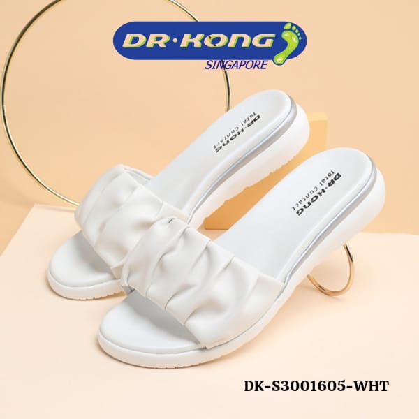 DR.KONG WOMEN TOTAL CONTACT SANDALS DK-S3001605-WHT(RP : $159)