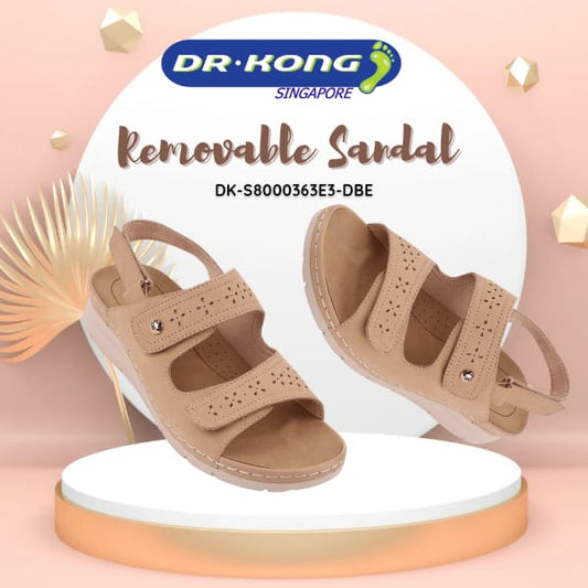 DR.KONG WOMEN REMOVABLE INSOLE SANDALS DK-S8000363E3-DBE(RP : $189)
