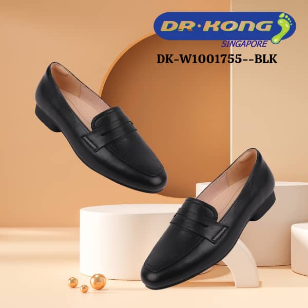 DR.KONG WOMEN COMFORT FLAT SHOES DK-W1001755-BLK(RP : $189)