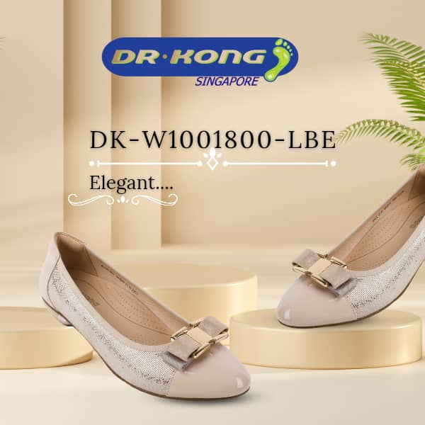 DR.KONG WOMEN COMFORT FLAT SHOES DK-W1001800-LBE(RP : $179)