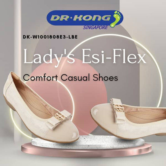 DR.KONG WOMEN COMFORT FLAT SHOES DK-W1001808E3-LBE(RP : $199)