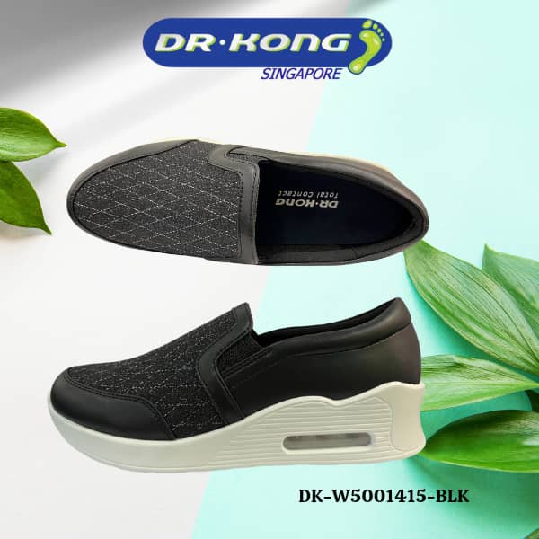 DR.KONG WOMEN COMFORT CASUAL SHOES DK-W5001415-BLK(RP : $189)